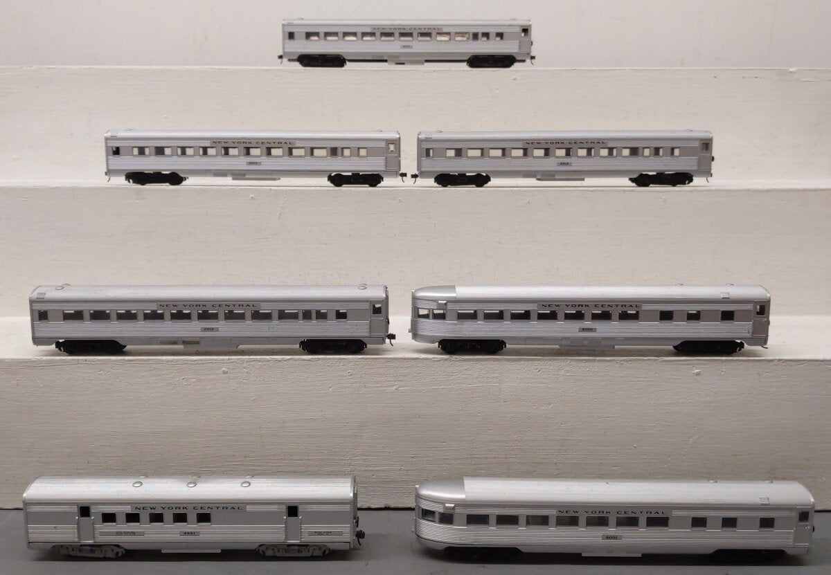 Athearn HO Scale Assorted New York Central Passenger Cars [7] EX