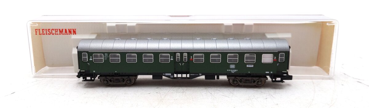 Fleischmann 8129K N Scale DB 2nd Class Passenger Coach Car LN/Box