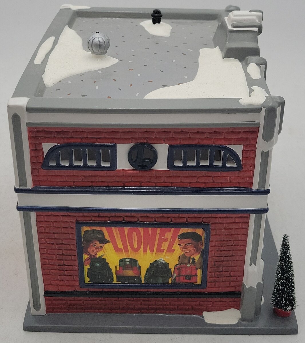 Lionel 54947 O Gauge Ceramic Snow Village Train Center LN
