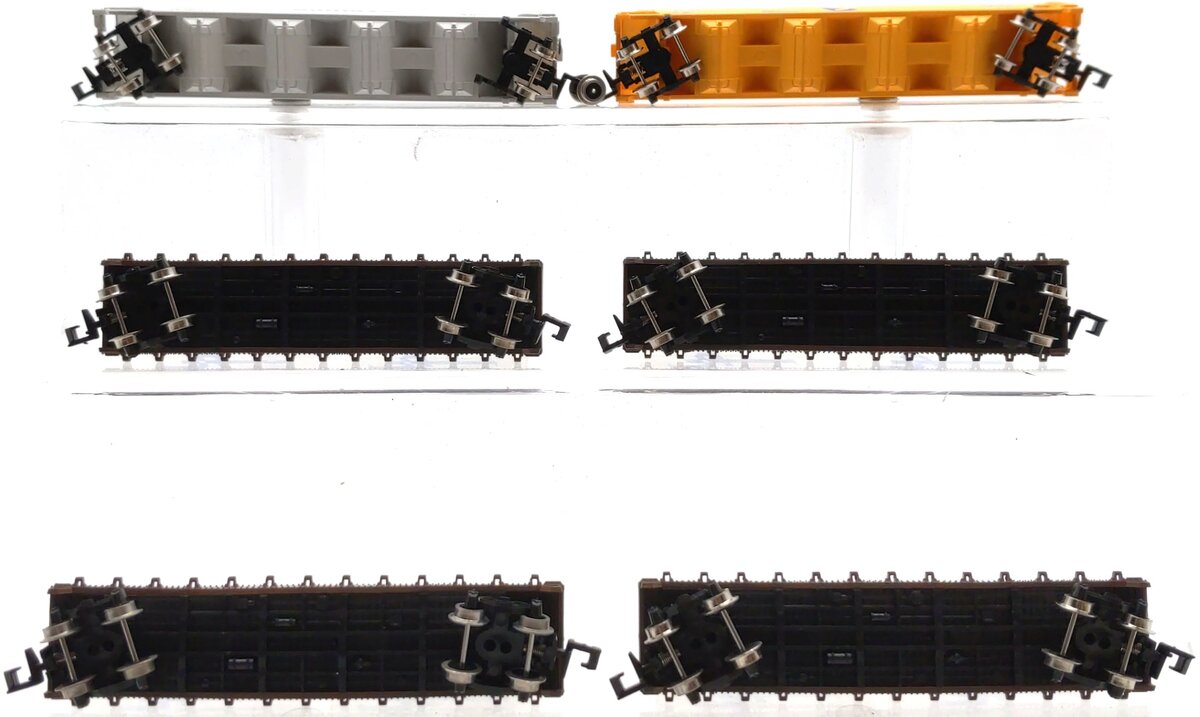 Model Power Assorted N Scale Freight Cars: 3465, 3466, 4004 [6] EX/Box