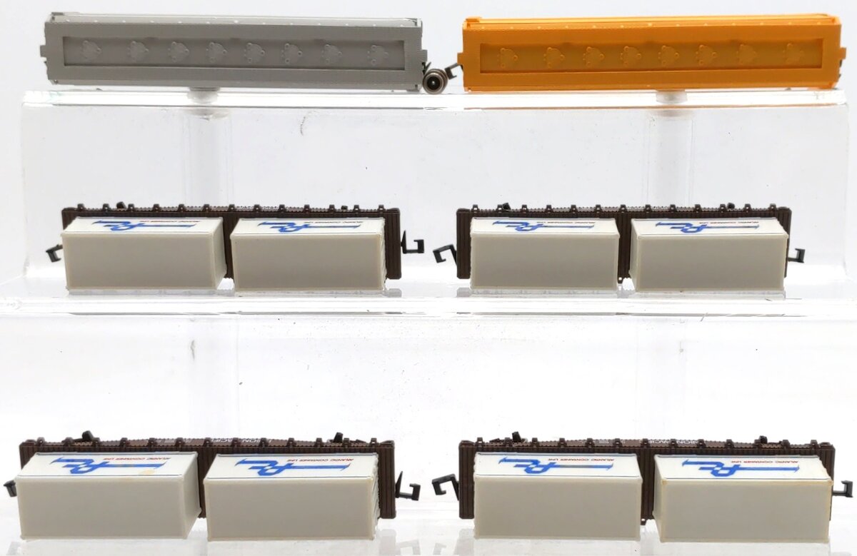 Model Power Assorted N Scale Freight Cars: 3465, 3466, 4004 [6] EX/Box