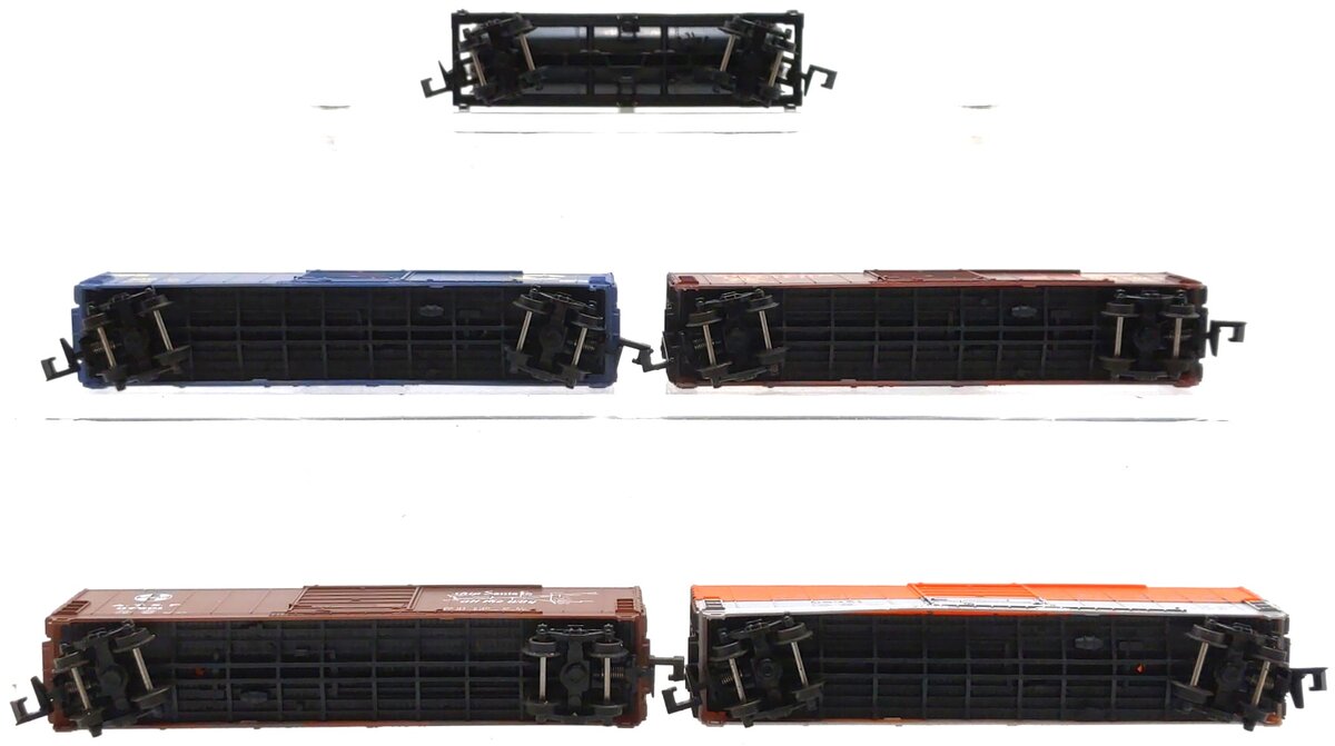 BevBel Assorted N Scale Freight Cars: 10003, 10004, 10006, 10007, 13001 [5] LN/Box