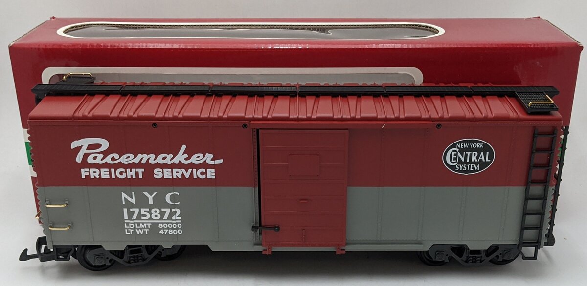 LGB 47914 G Scale NYC Pacemaker Boxcar #175872 EX/Box