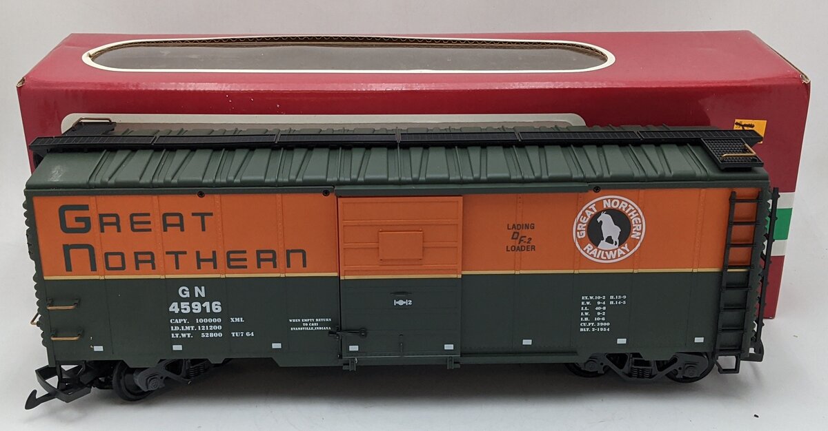 LGB 45916 G Scale Great Northern Boxcar EX/Box