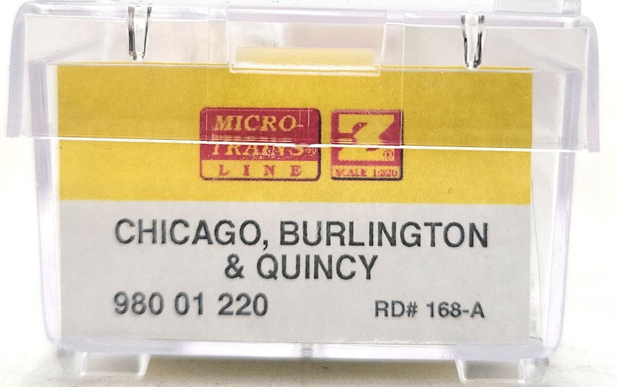 Micro-Trains 98001220 Z Scale Chicago Burlington & Quincy F7 Powered A-Unit Loco LN/Box
