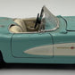 Burago 3024 1:18 1957 Chevrolet Corvette (Blue) VG/Box