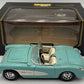 Burago 3024 1:18 1957 Chevrolet Corvette (Blue) VG/Box