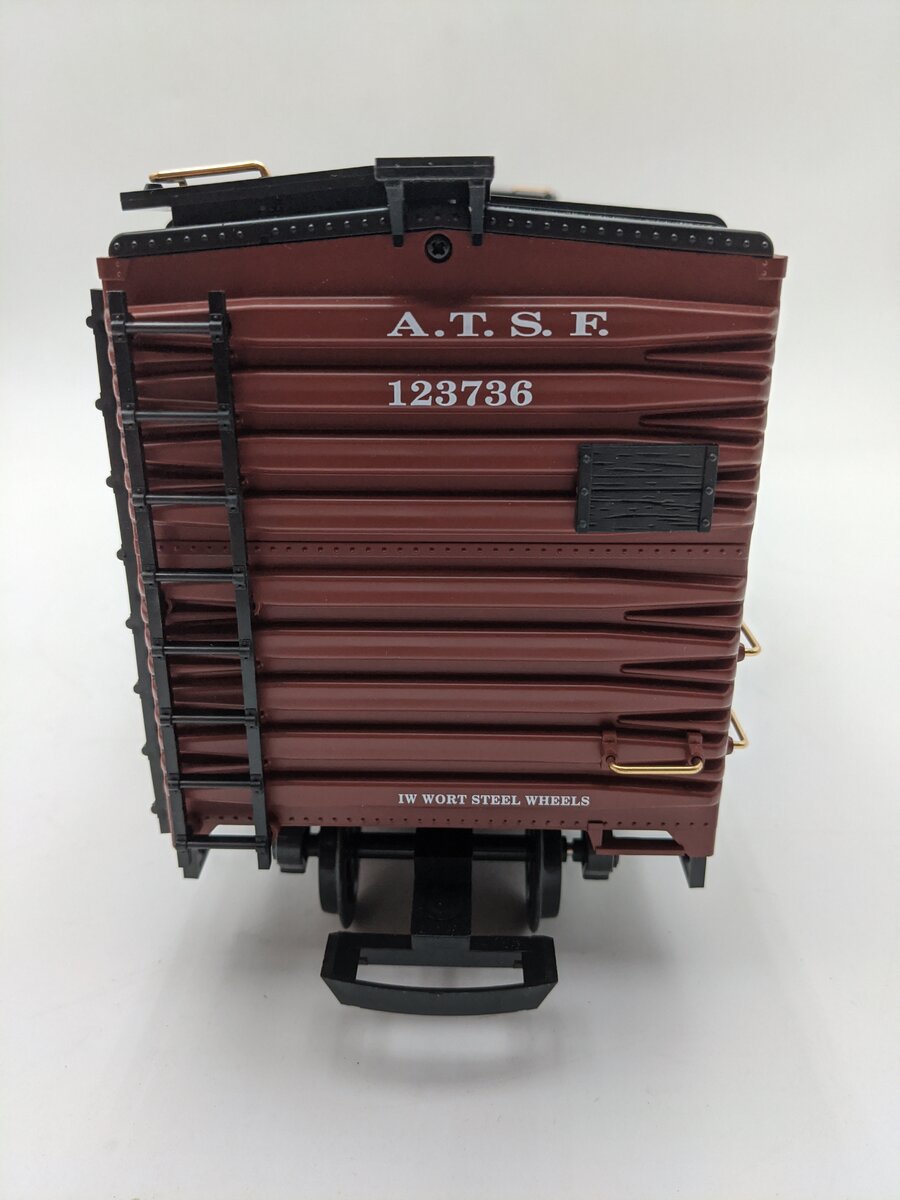 LGB 45913 G Scale Santa Fe Boxcar #123736 EX/Box