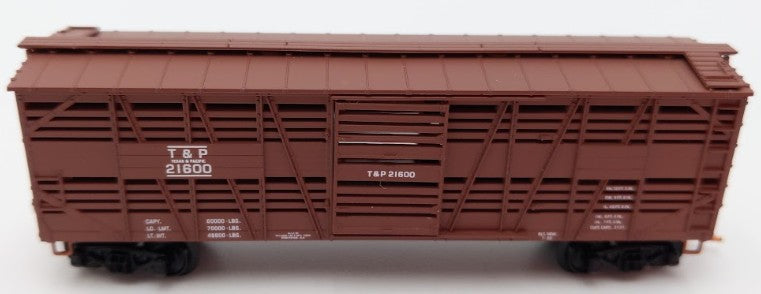 Micro-Trains 03500110 N Scale Texas & Pacific 40' Despatch Stock Car #21600 LN/Box