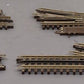 Atlas O O54 Nickel Silver Left & Right Hand Remote Switch Turnouts #6070,6071[4] VG