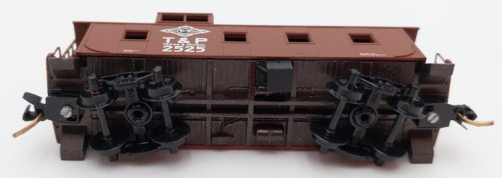 Micro-Trains 10000010 N Texas & Pacific '36 Riveted Steel Side Caboose #2525 LN/Box