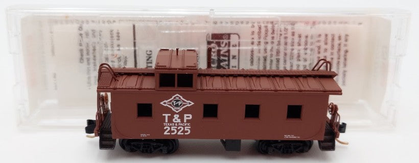 Micro-Trains 10000010 N Texas & Pacific '36 Riveted Steel Side Caboose #2525 LN/Box