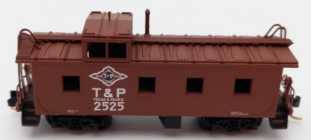 Micro-Trains 10000010 N Texas & Pacific '36 Riveted Steel Side Caboose #2525 LN/Box