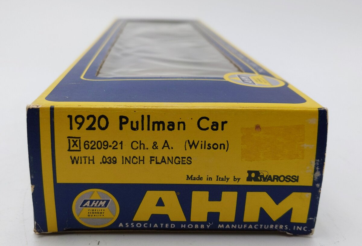 AHM 6209-21 HO The Alton Limited Wilson 1920 Pullman Passenger Car LN/Box