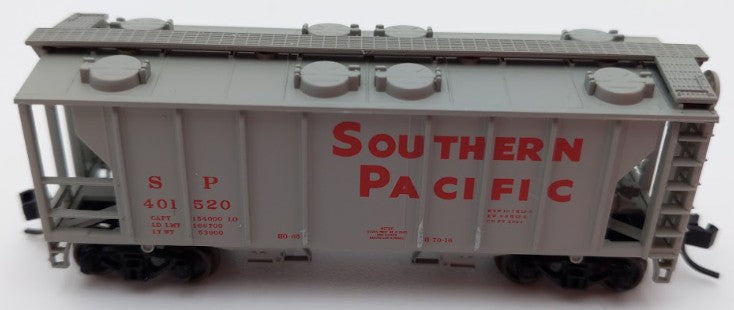 Atlas 31966 N Scale Southern Pacific PS2 2-Bay Hopper Car #401520 EX/Box