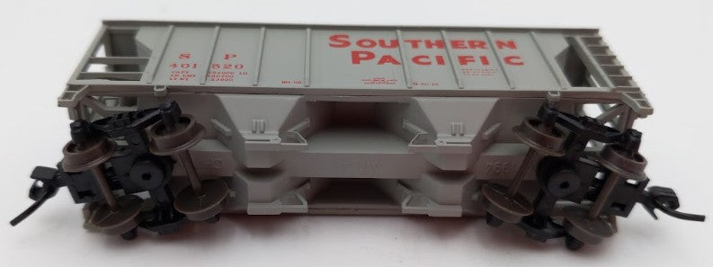 Atlas 31966 N Scale Southern Pacific PS2 2-Bay Hopper Car #401520 EX/Box