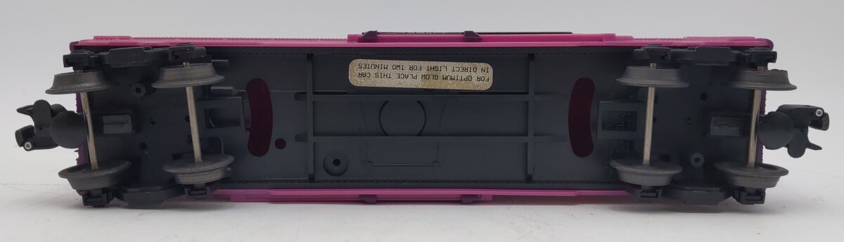 Lionel 6-26271 O Gauge AEC Glow in the Dark Purple Boxcar EX/Box