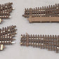 Atlas O O54 Nickel Silver Left & Right Hand Remote Switch Turnouts #6070,6071[4] VG