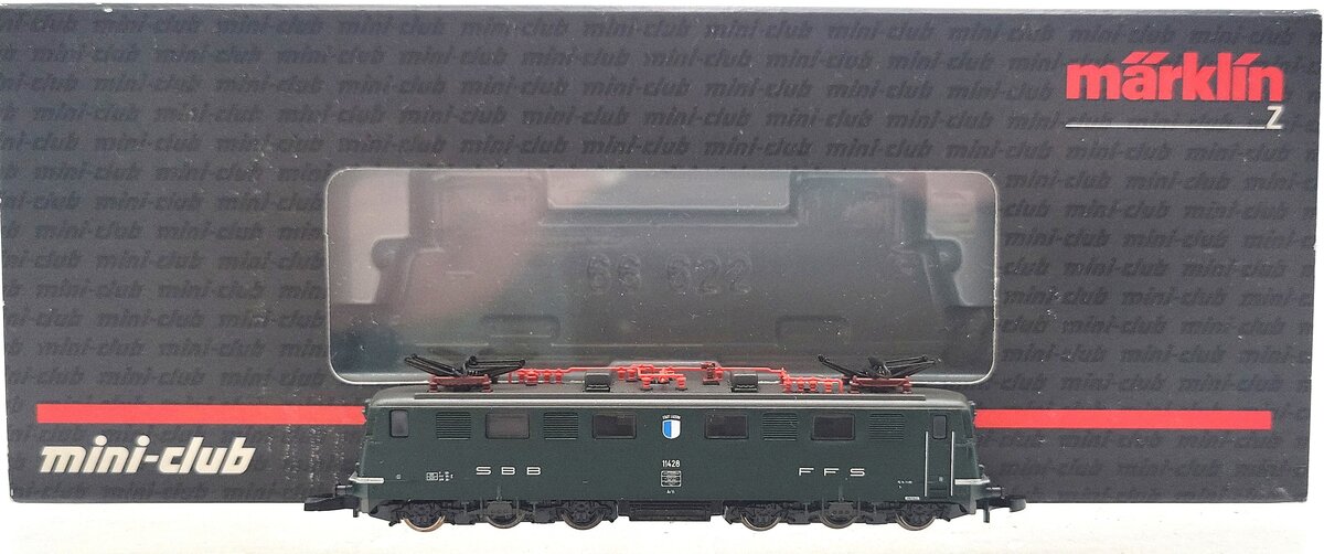 Marklin 88501 Z SBB Class Ae 6/6 FFS Powered Electric Locomotive LN/Box