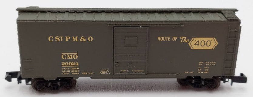 Micro-Trains 02000596 N CStPM&O 40' Standard Single Door Boxcar #20024 LN/Box