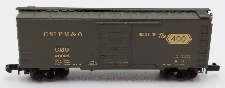 Micro-Trains 02000596 N CStPM&O 40' Standard Single Door Boxcar #20024 LN/Box