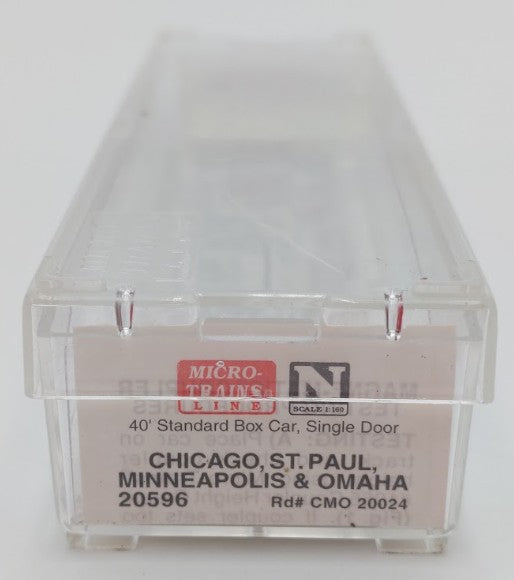 Micro-Trains 02000596 N CStPM&O 40' Standard Single Door Boxcar #20024 LN/Box