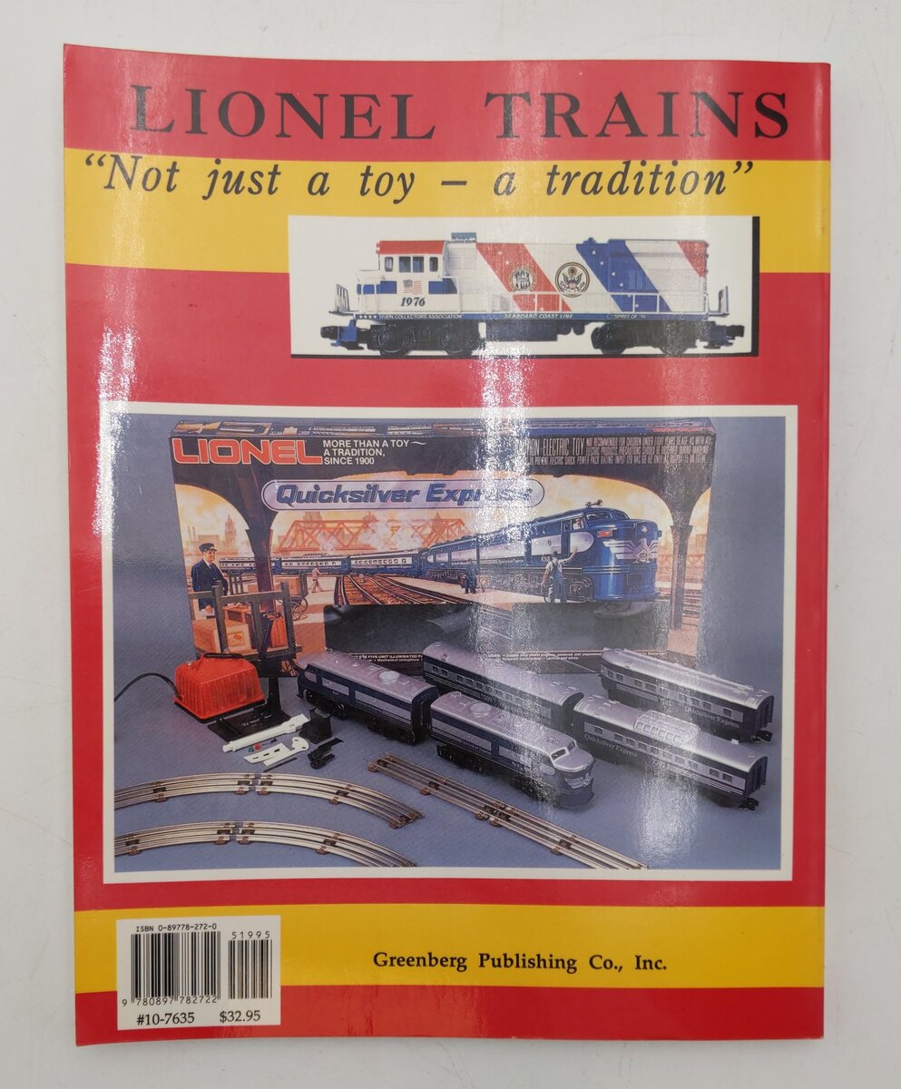 Greenberg’s Guide To Lionel Trains 1970-1991 Vol.2 Paperback Book EX