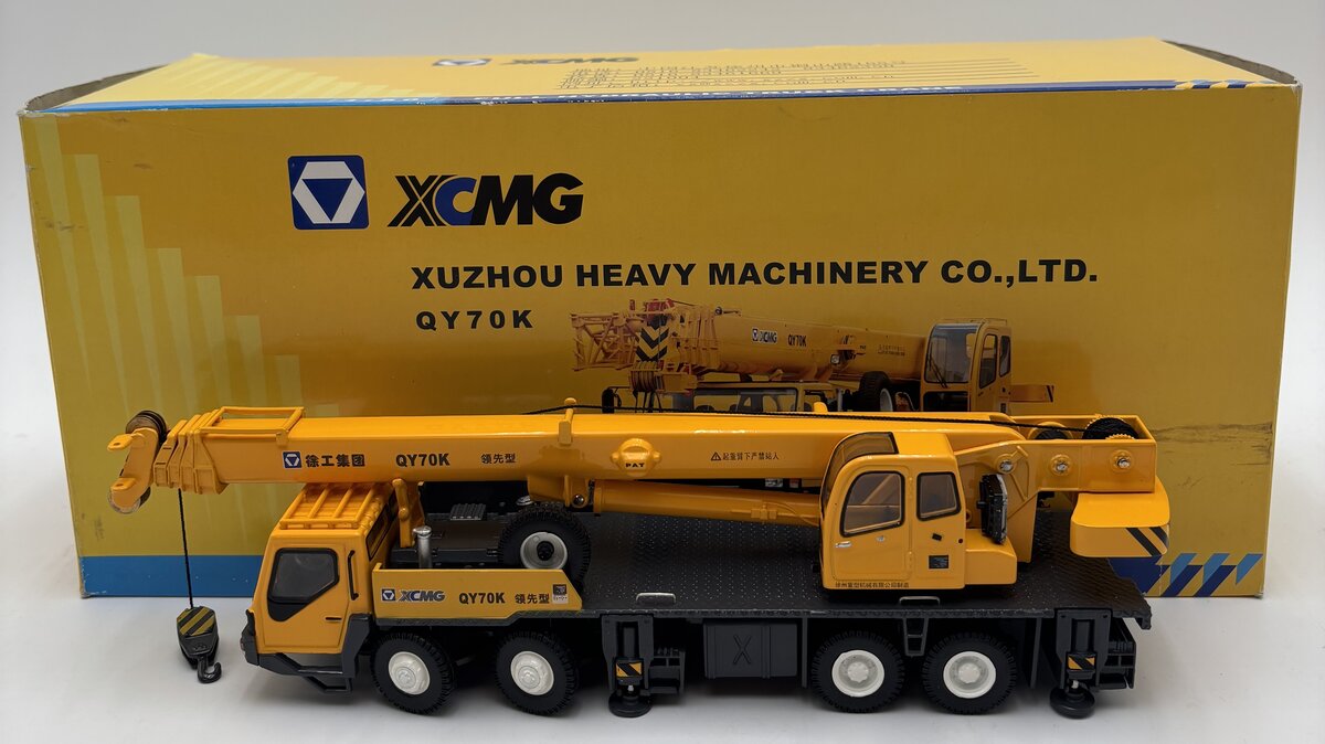 XCMG Xuzhou 1:50 XCMG Full Hydraulic Truck Crane QY70K LN/Box