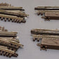 Atlas O Gauge 054 Nickle Silver Left & Right Hand Switch Turnouts #6070,6071 [4] VG