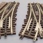 Atlas O Gauge 054 Nickle Silver Left & Right Hand Switch Turnouts #6070,6071 [4] VG