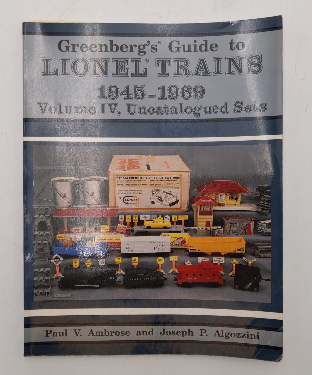 Greenberg's Guide to Lionel Trains 1945-1969 Paperback Book Paul V Ambrose VG