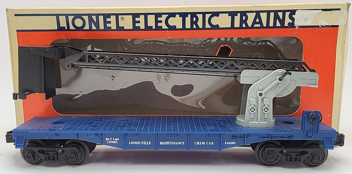 Lionel 6-16680 O Gauge Lionel Cherry Picker Car EX/Box