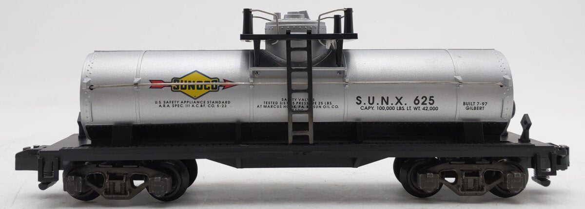 American Flyer 6-48408 S Gauge Sunoco Single Dome Tank Car #625 EX/Box