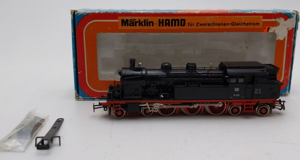 Marklin 8306 HO Scale DB Steam Locomotive #78355 LN/Box
