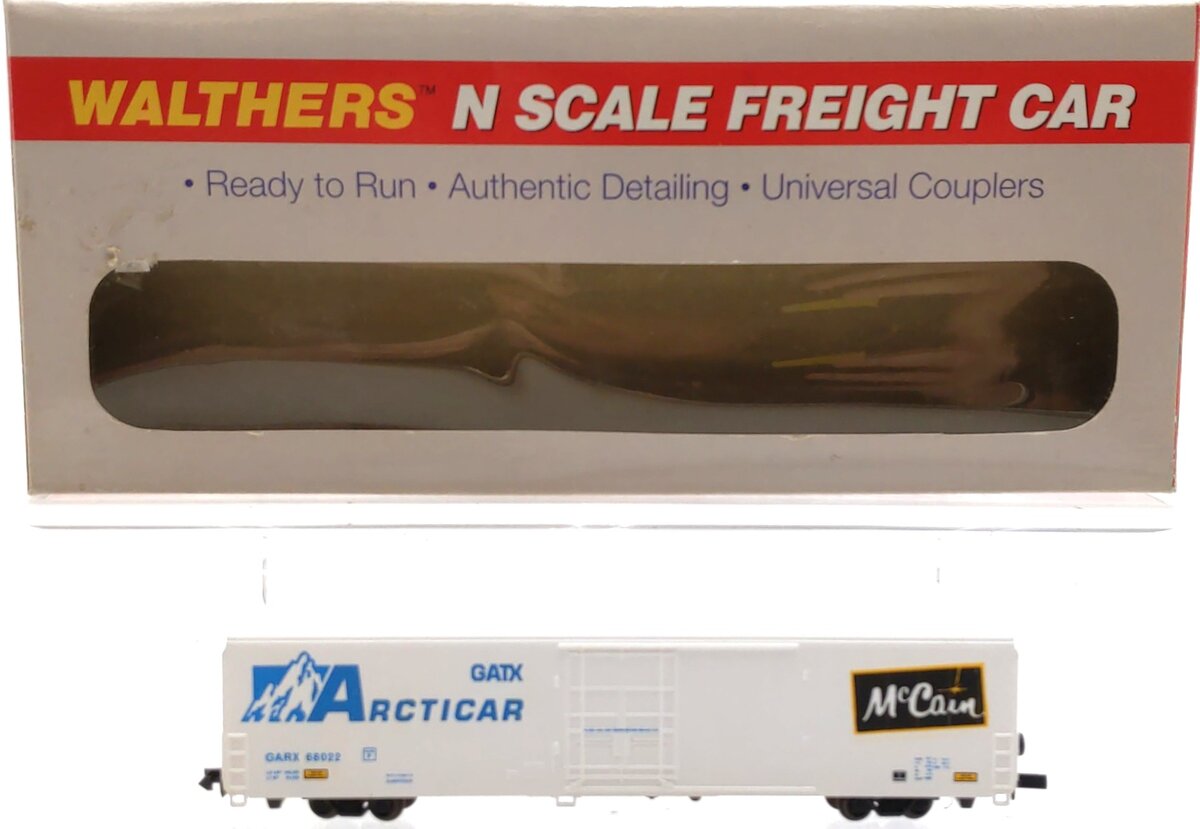 Walthers 932-8003 N Scale McCain Arcticar 70' Cryogenic Reefer #68022 EX/Box