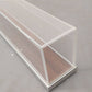 Acrylic Plexiglass O-Walnut Finish Display Case EX/Box