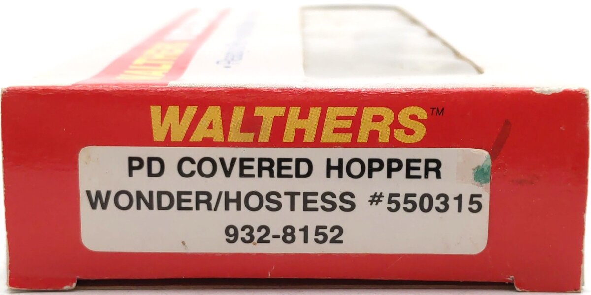 Walthers 932-8152 N Scale Wonder/Hostess PD Covered Hopper #550315 EX/Box