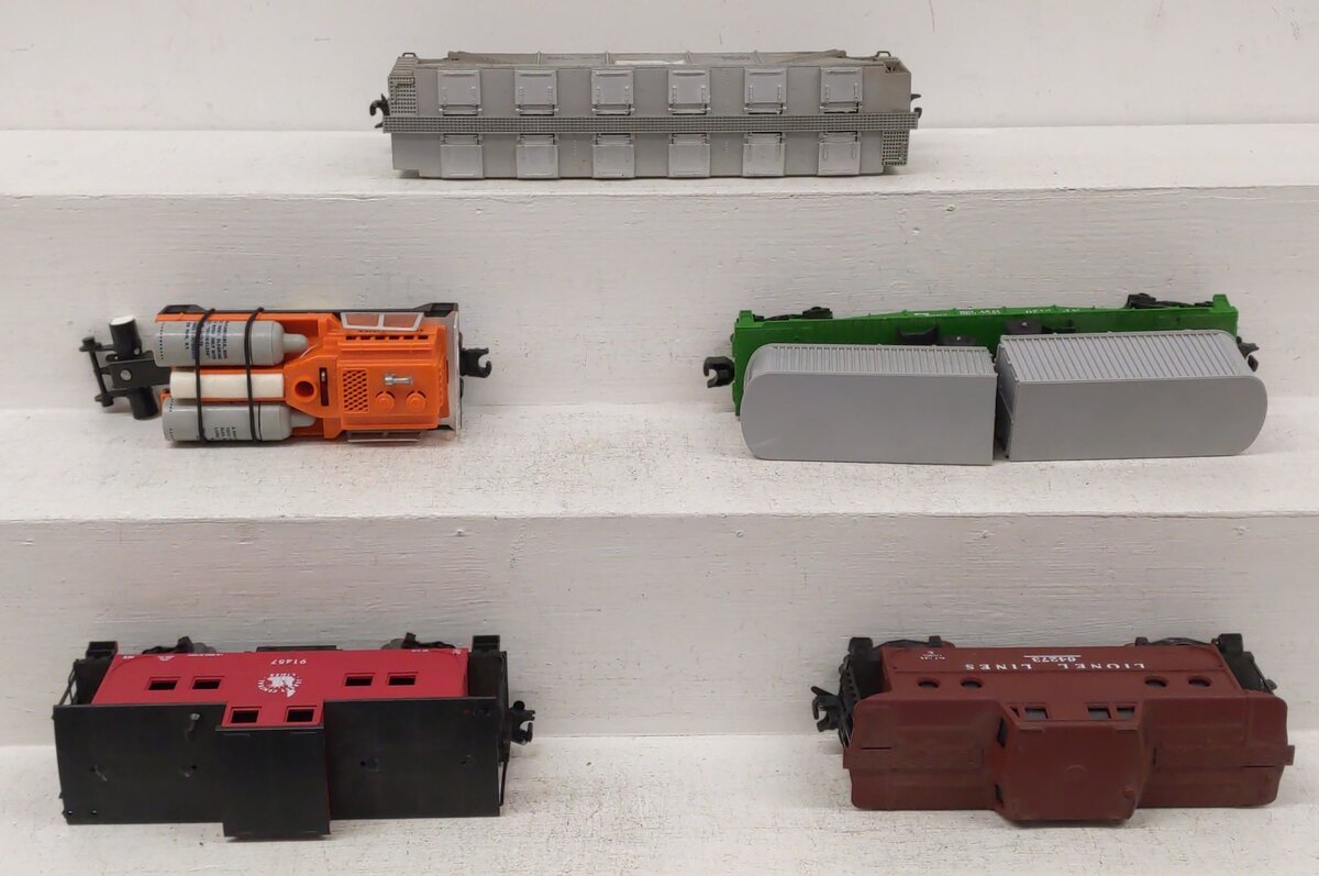 Lionel O Vintage Freight Cars: 64273, 91457, 3927, 9120, 634656 [5] VG