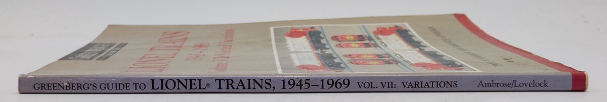 Greenberg's Lionel Trains 1945-69 Vol.VII Paperback Book Paul V Ambrose VG