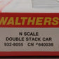Walthers 932-8055 N Scale CN Double Stack - #640036 LN/Box