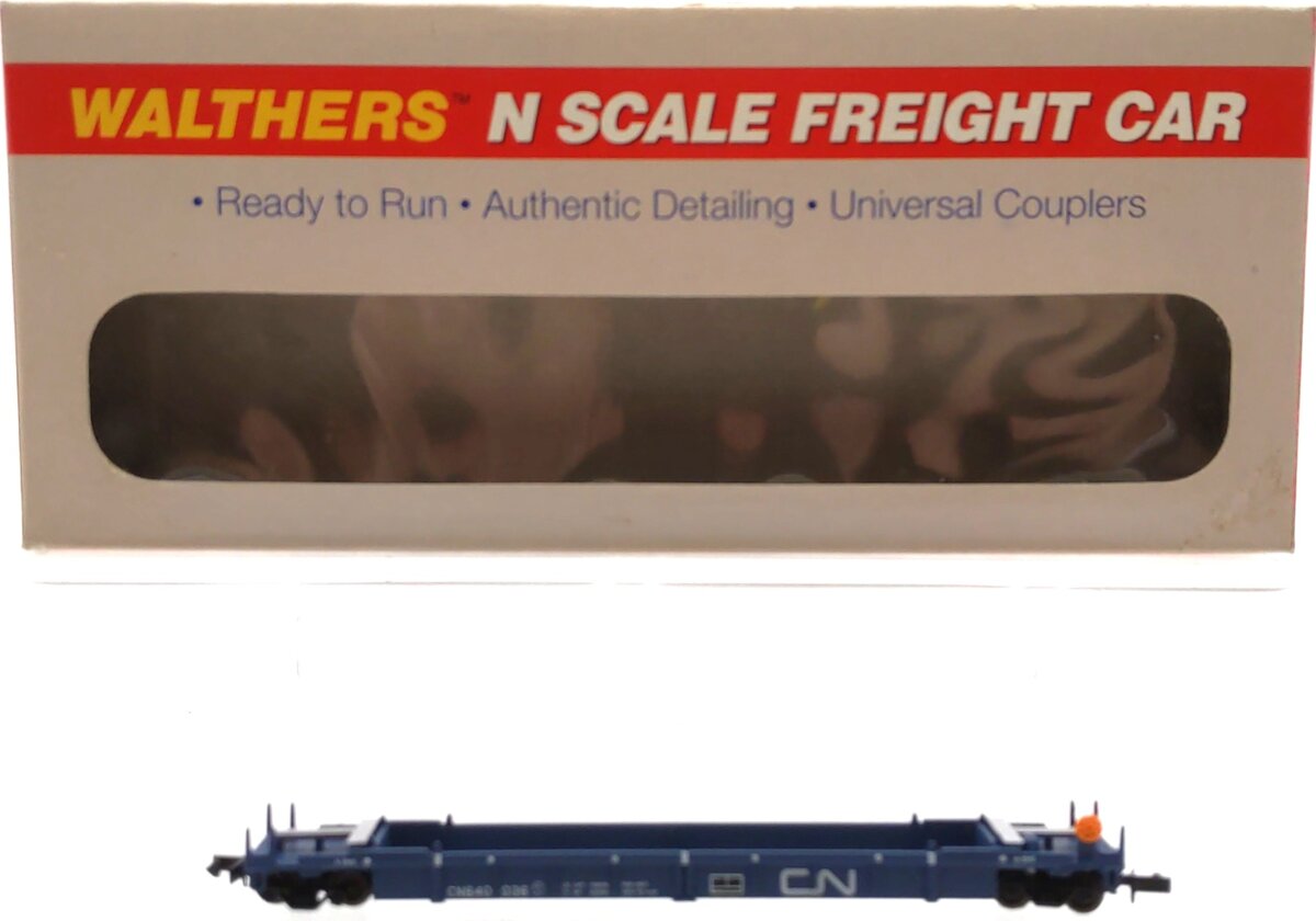 Walthers 932-8055 N Scale CN Double Stack - #640036 LN/Box