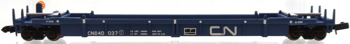 Walthers 932-8055 N Scale CN Double Stack - #640037 Only LN/Box