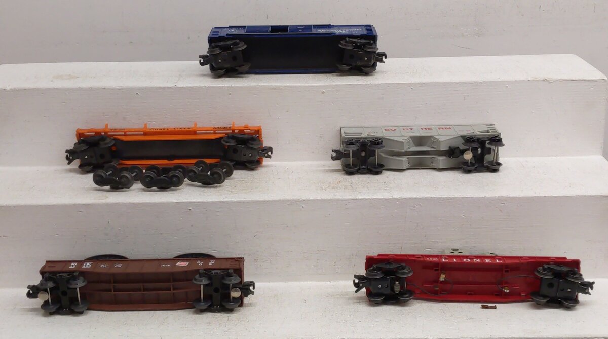 Lionel O Gauge Vintage Freight Cars #6805 #19400 #636255 #6115 #6468 [5] VG