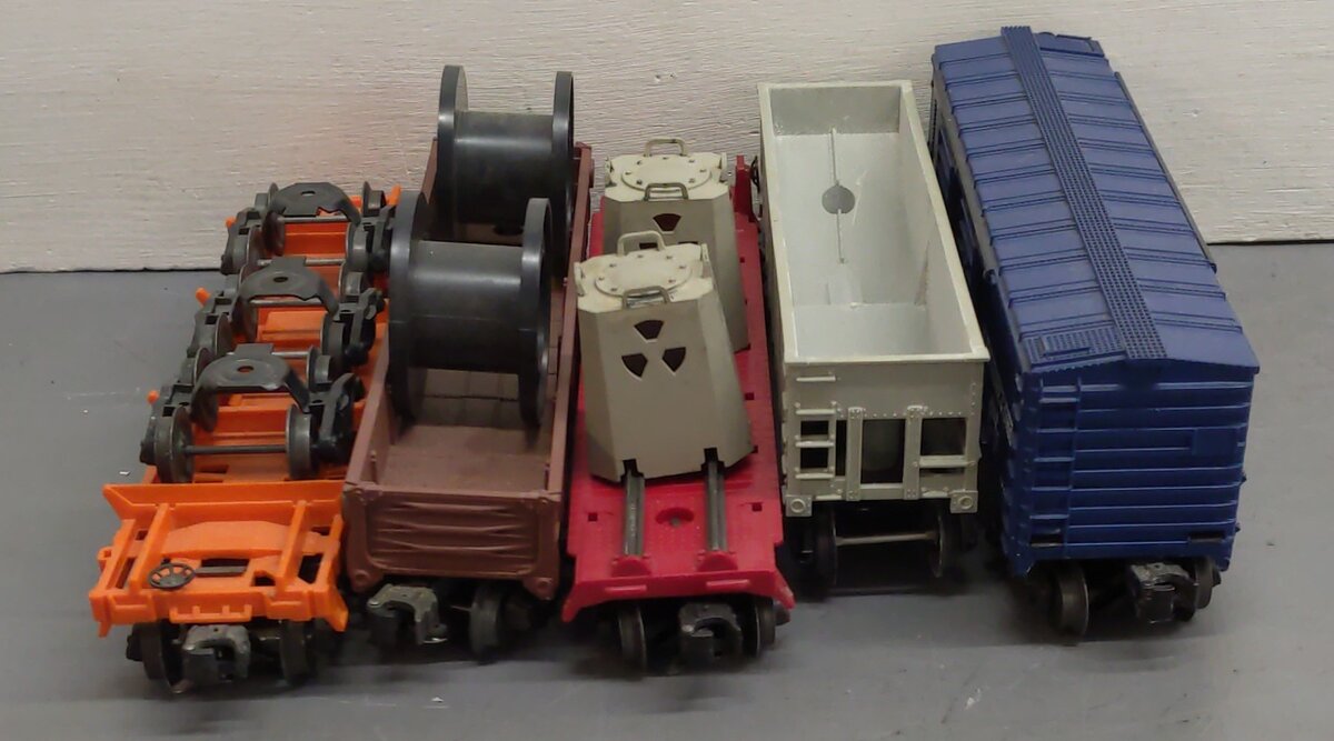 Lionel O Gauge Vintage Freight Cars #6805 #19400 #636255 #6115 #6468 [5] VG