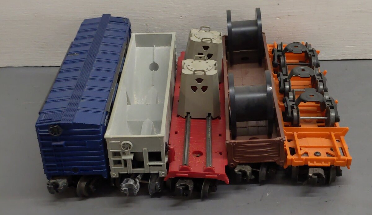 Lionel O Gauge Vintage Freight Cars #6805 #19400 #636255 #6115 #6468 [5] VG