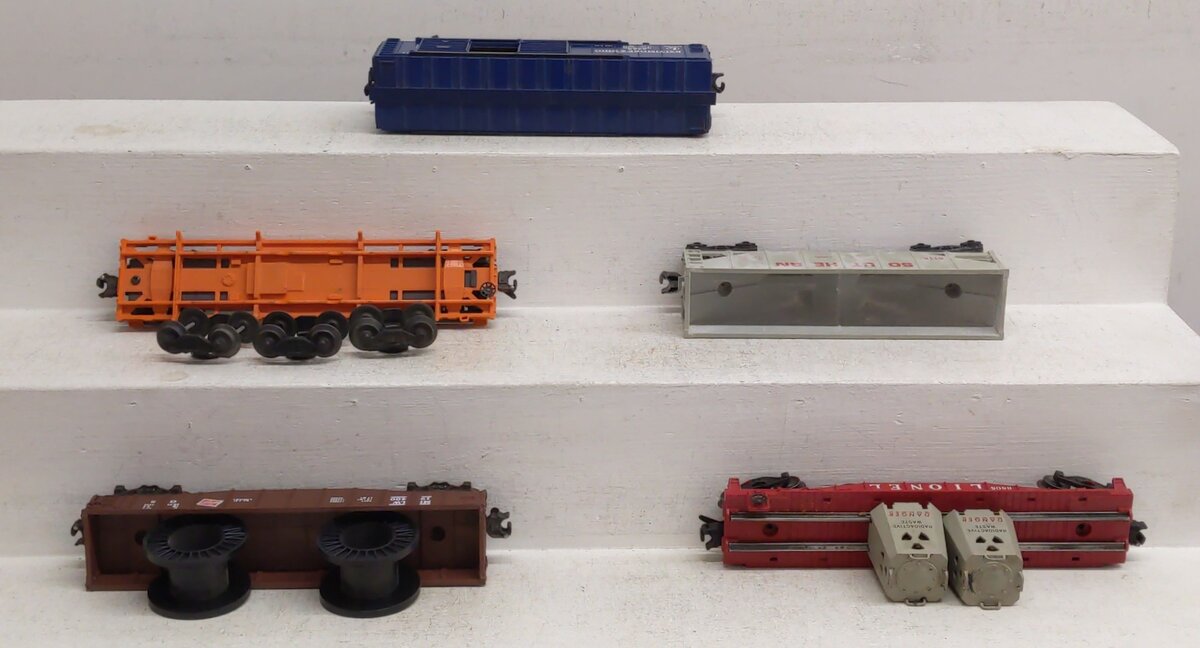 Lionel O Gauge Vintage Freight Cars #6805 #19400 #636255 #6115 #6468 [5] VG