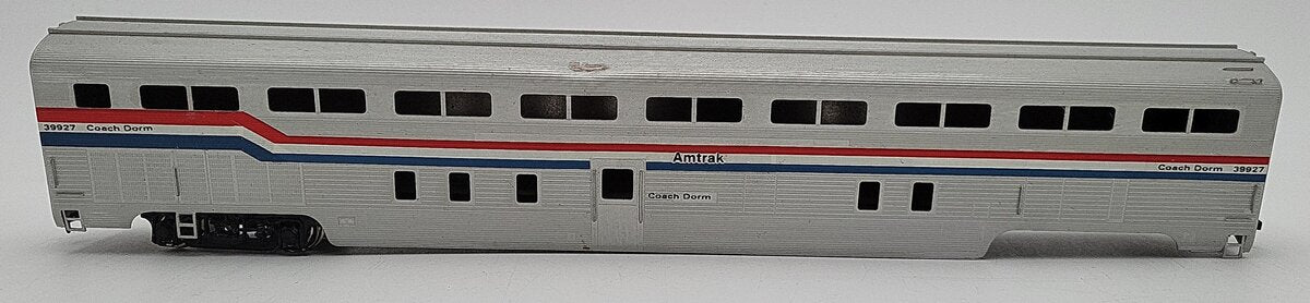 Hallmark HO Brass Amtrak High Level Coach Dorm Passenger Car #39927 EX