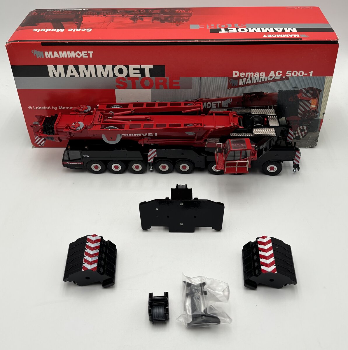 Conrad 2098 CONRAD TEREX DEMAG AC 500-1 SSL CLASS TELESCOPIC CRANE 2098/0 1:50 LN/Box