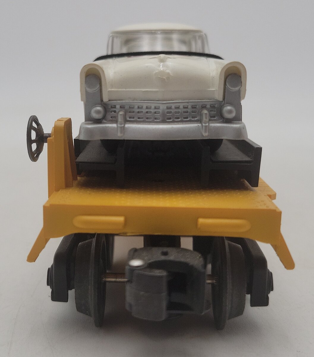 Lionel 6-19423 O Gauge Lionel Circle-L Racing Flatcar with Stock Car Load #6424 EX/Box
