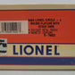 Lionel 6-19423 O Gauge Lionel Circle-L Racing Flatcar with Stock Car Load #6424 EX/Box